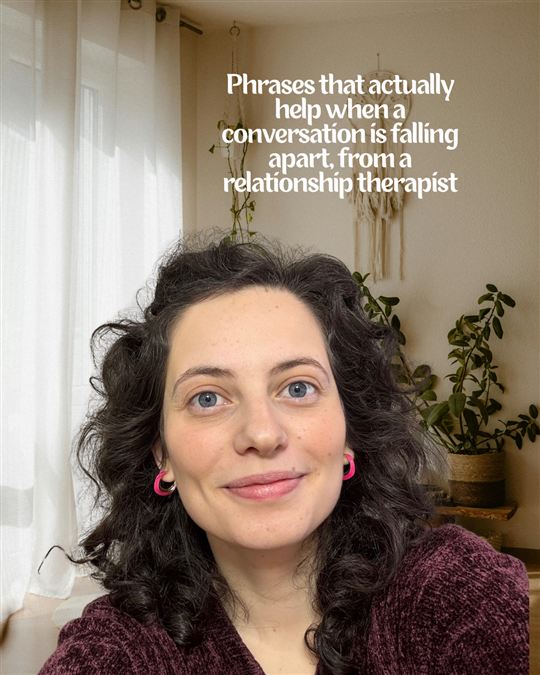 Phrases for a hard conversation